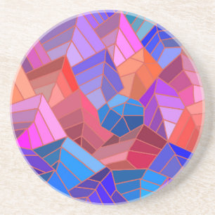 Porta-copos Montanhas de Fantasia Vista do Céu