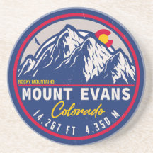 Monte Evans Colorado Retro Sunset Souvenirs