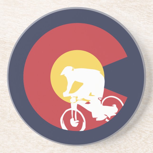 Porta-copos Mountain Bike Colorado (Frente)