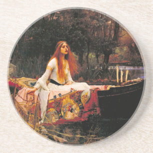 Porta-copos Mulher-d'água de Shalott