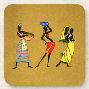 Porta copos Mulheres da África