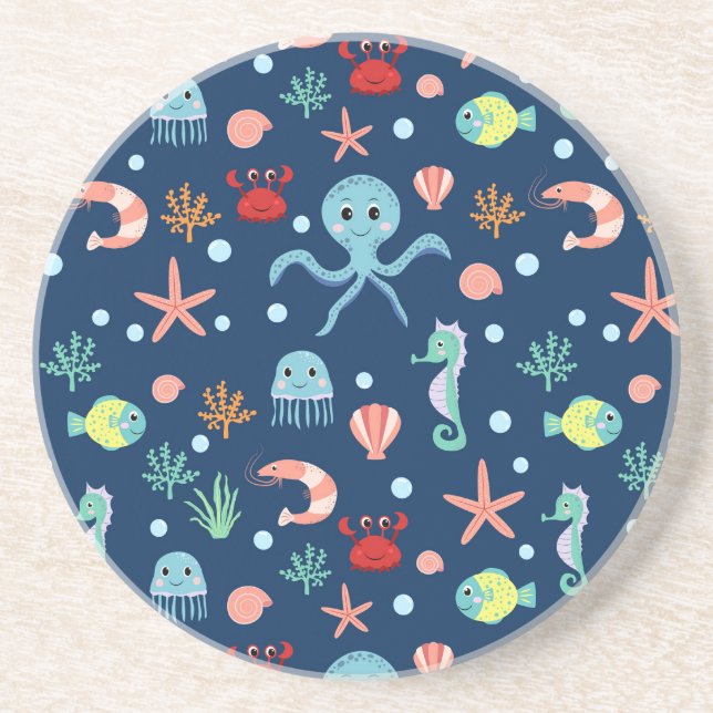 Porta-copos Mundo do Mar (Frente)