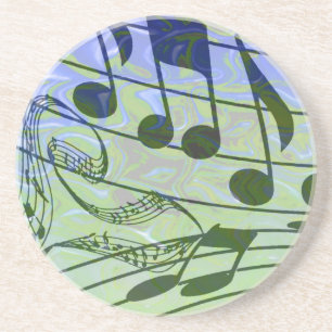 PORTA-COPOS MÚSICA NOTES-COASTER