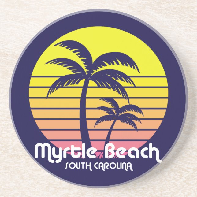 Porta-copos Myrtle Beach, Carolina do Sul (Frente)