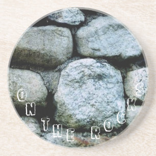 Porta-copos Na Bebida Rocks