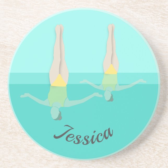 Porta-copos Nadação Artística (Frente)