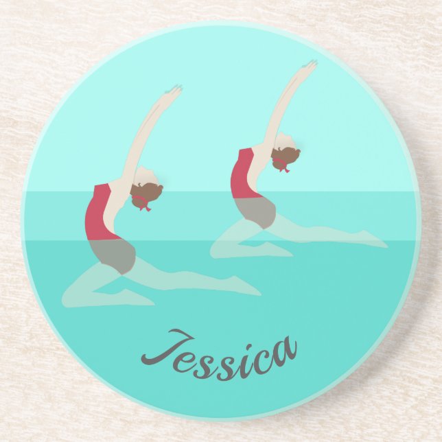 Porta-copos Nadação Artística (Frente)