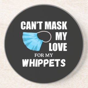 Porta-copos Não Consigo Mascarar O Meu Amor Por Whippet, Dog