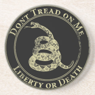 Porta-copos Não pise em mim