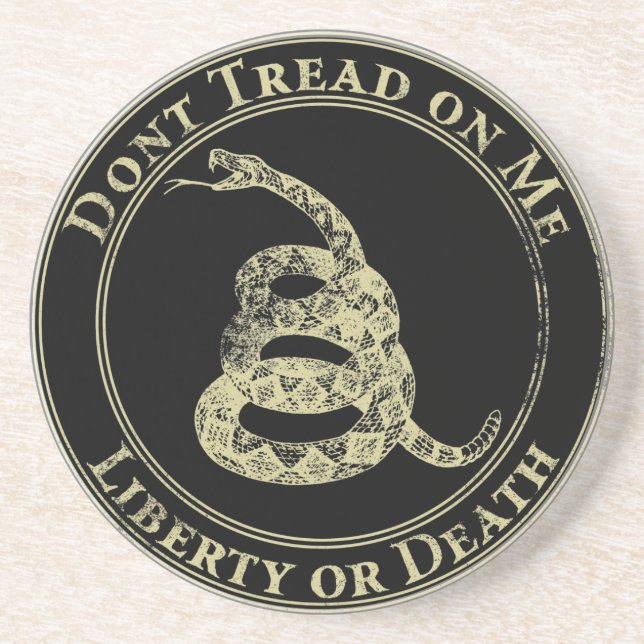 Porta-copos Não pise em mim (Frente)