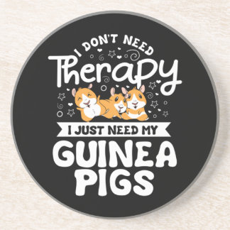 Porta-copos Não preciso de Therapy Guiné Pig Cavy Roddent
