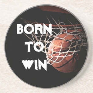Porta-copos Nascer de basquete de citação motivacional para ga