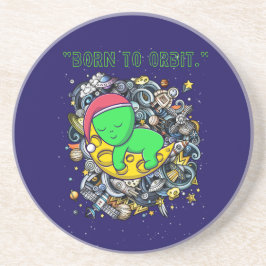 Porta-copos nascer para órbita alienígena dormindo