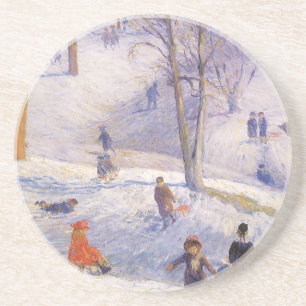 Porta-copos Natal Antigo, Passeio de Trenó, Glackens no Centra