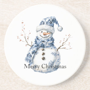 Porta-copos Natal Branco Chic