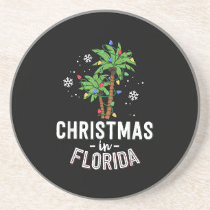 Porta-copos Natal Em Flórida A Família Palm Trees Va