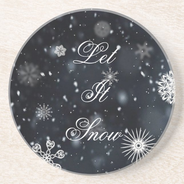 Porta-copos Natal/Inverno (Frente)