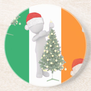 Porta-copos natal irlandês