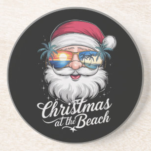 Porta-copos Natal na Praia Férias de Verão no Havaí