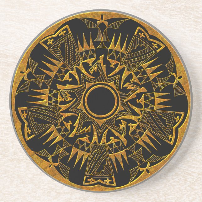 Porta copos Native American 1 (Frente)