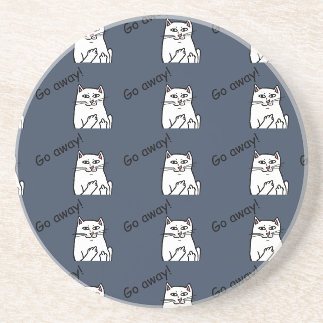 Porta-copos Naughty Cat (Frente)