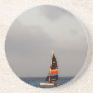 Porta-copos Navio-vela Colorido