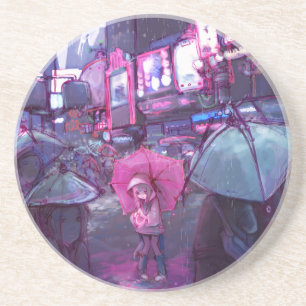 Porta copos neo de New York