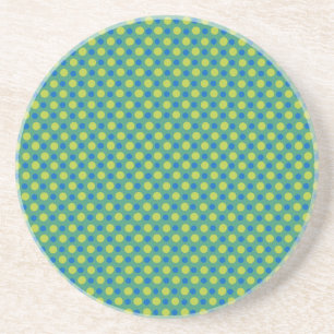 Porta-copos Neon Green e Blue Bolinhas em verde