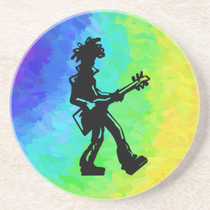 Porta-copos New York Boogie Nights Guitar Rainbow