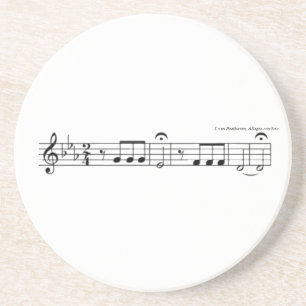 Porta-copos No. 5 Coster da sinfonia de Beethoven