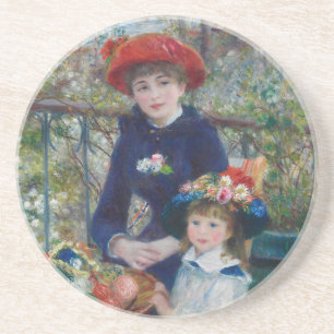 Porta-copos No Terraço, Retrato Impressionista, Renoir