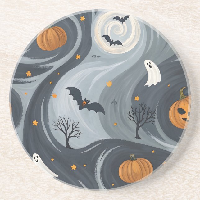 Porta-copos Noite de Morte de Halloween (Frente)