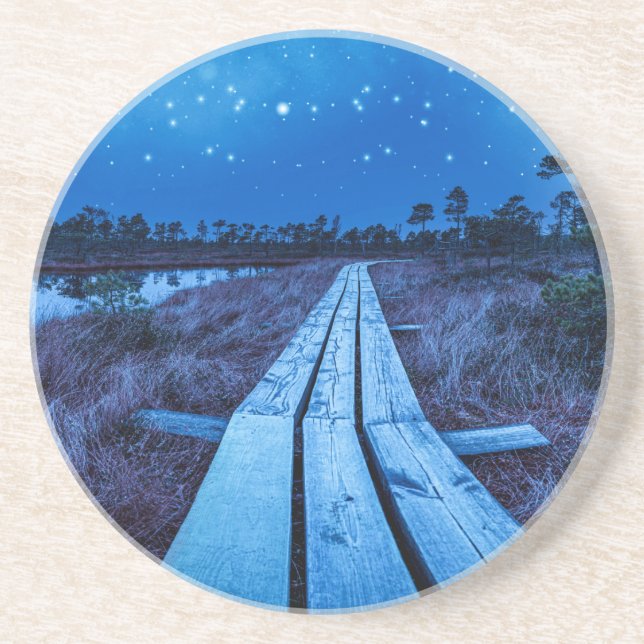 Porta-copos Noite dos pântanos (Frente)