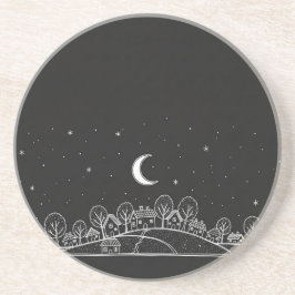 Porta-copos Noite na Aldeia de Natasha Us