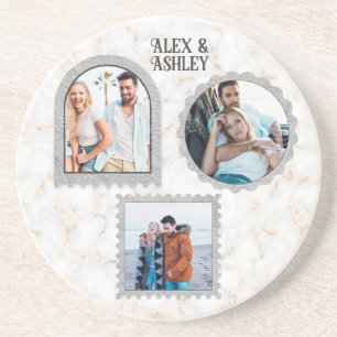 Porta-copos Nome de Foto Personalizado Moderno da Deco Art