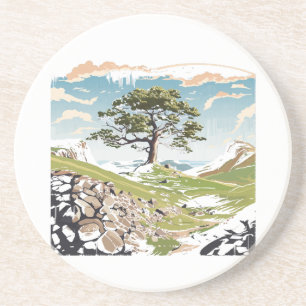 Porta-copos Northumberland National Park Sycamore Gap Tree