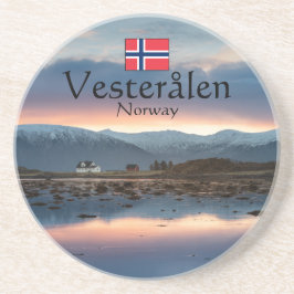 Porta-copos Noruega Vesteralen Souvenir