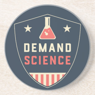 Porta-copos Nós, Pessoas, exigimos ciência nos EUA