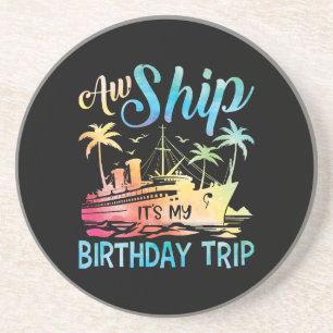 Porta-copos Nossa, é a Viagem do Meu Aniversário