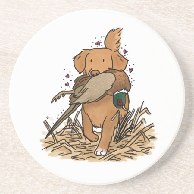 Porta-copos Nova Scotia Duck Tolling Retriever (Frente)