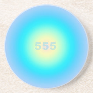Porta-copos Números de anjo 555 - Novos começos