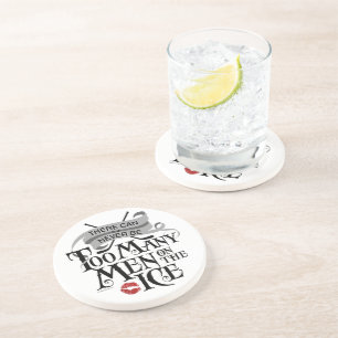 Porta-copos Nunca Muitos Homens (Hockey)