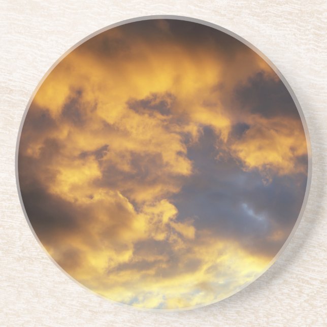 Porta-copos Nuvens solares (Frente)