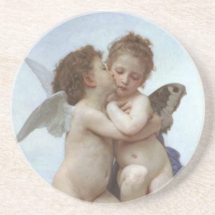 Porta-copos O Beijo, William-Adolphe Bouguereau
