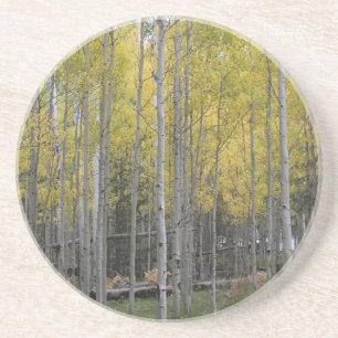 Porta-copos O brilho amarelo de Aspen