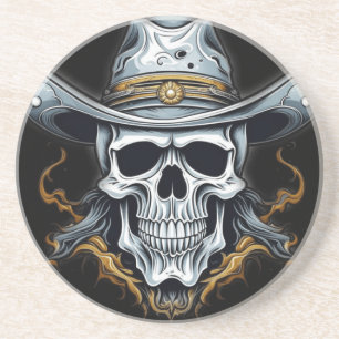 Porta-copos O Esqueleto Cowboy