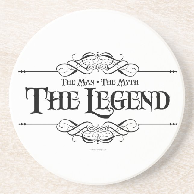 Porta-copos O Homem, O Mito, A Lenda (Frente)