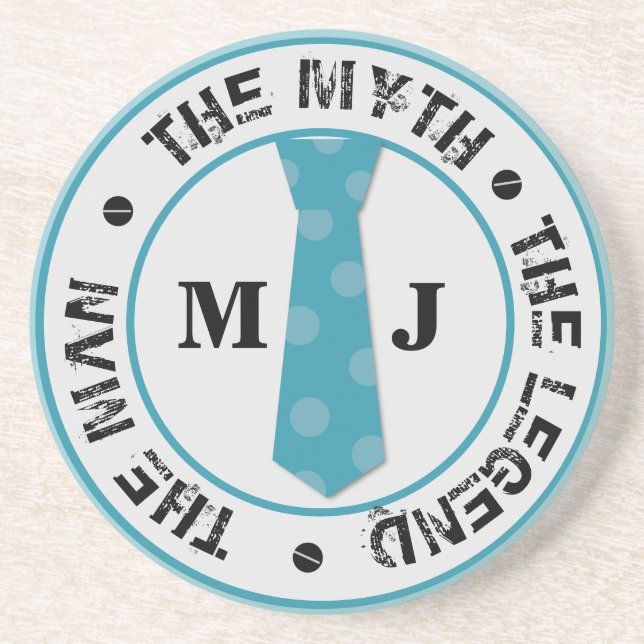 Porta-copos O homem o mito da legenda nome personalizado (Frente)