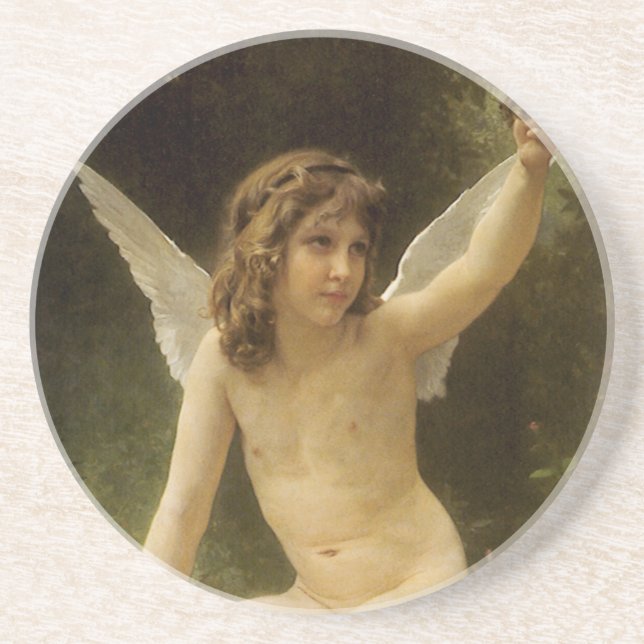 Porta-copos O Prisioneiro (Le Captif) por Bouguereau (Frente)