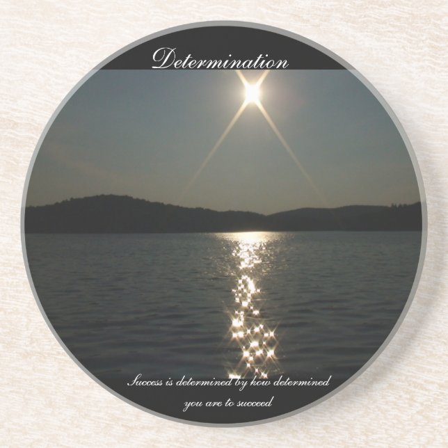 Porta-copos O sucesso é determinado (Frente)